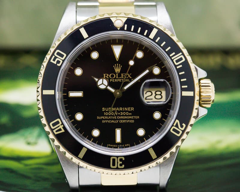 Rolex Submariner Black Dial SS / 18K