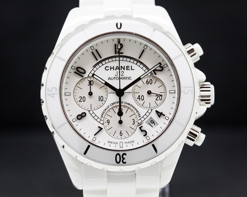 Chanel J12 Automatic Chronograph White Ceramic