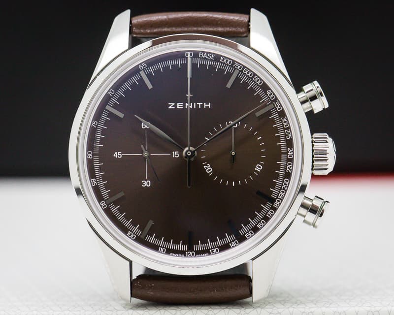 Zenith El Primero Chronomaster Heritage 146 Brown Dial 