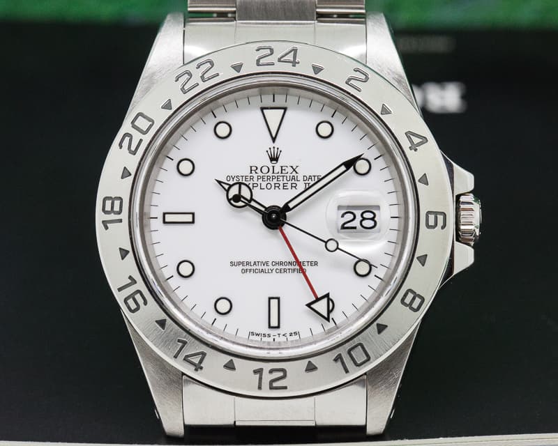 Rolex Explorer II White Dial 