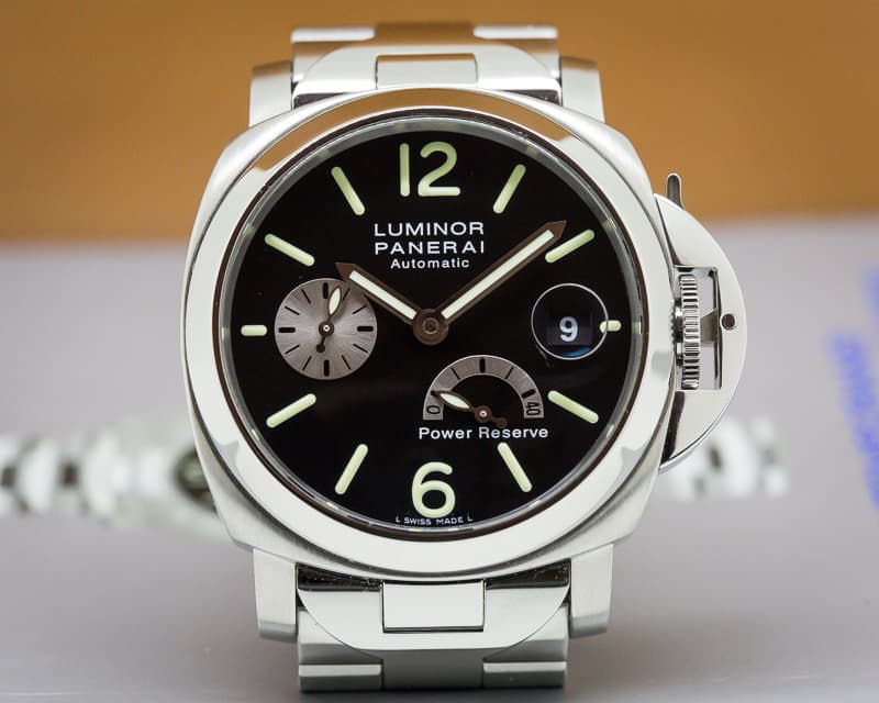 Panerai Luminor Marina Power Reserve SS Black 40MM
 