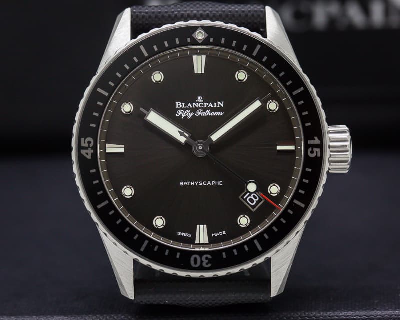 Blancpain Fifty Fathoms Bathyscaphe Automatic SS