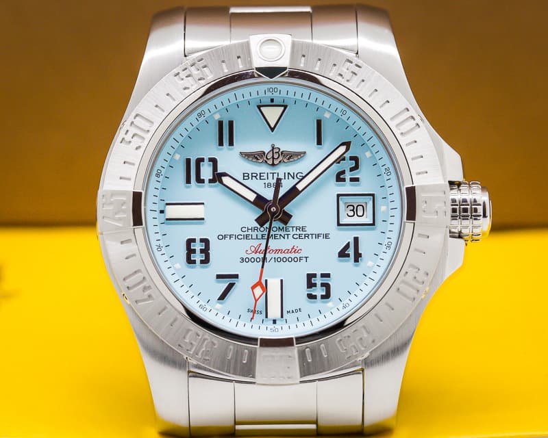 Breitling Avenger II Seawolf Boutique Edition SS / Blue Dial Limited