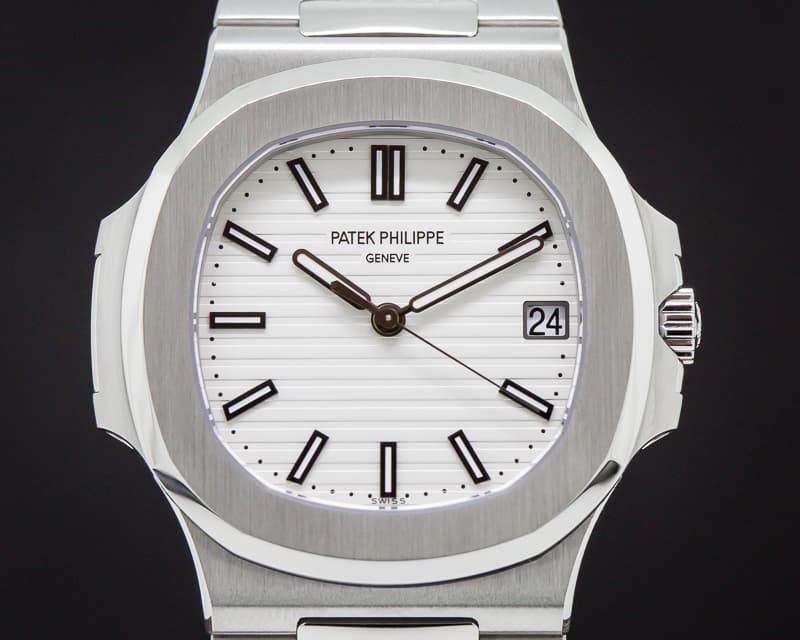 Patek Philippe Jumbo Nautilus White Dial SS UNWORN