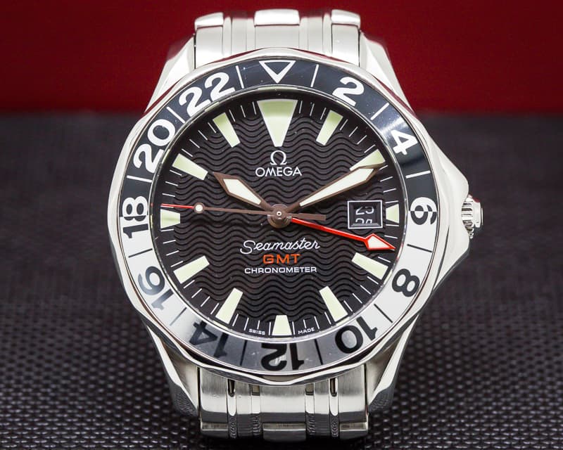Omega Seamaster GMT SS/SS Black Dial 41MM