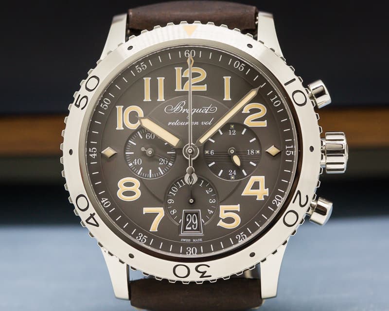 Breguet Type XXI Flyback SS Grey Dial 