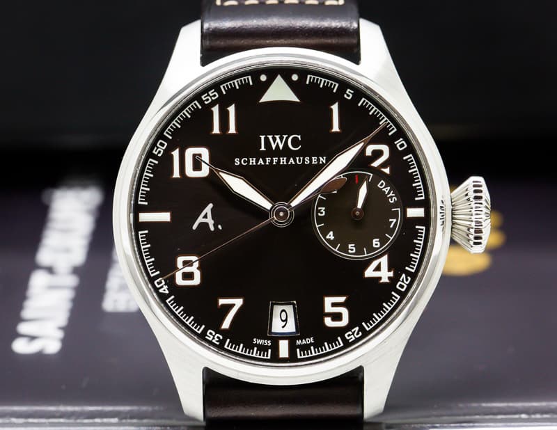 IWC Big Pilot Antoine De Saint Exupery Limited Edition Brown Dial
