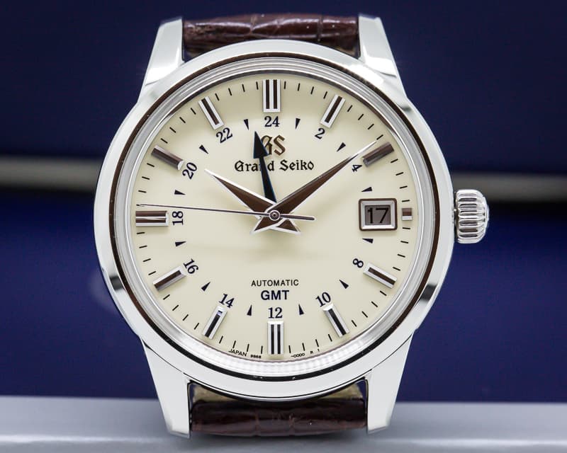Grand Seiko Grand Seiko Automatic SBGM221 SS / Cream Dial GMT