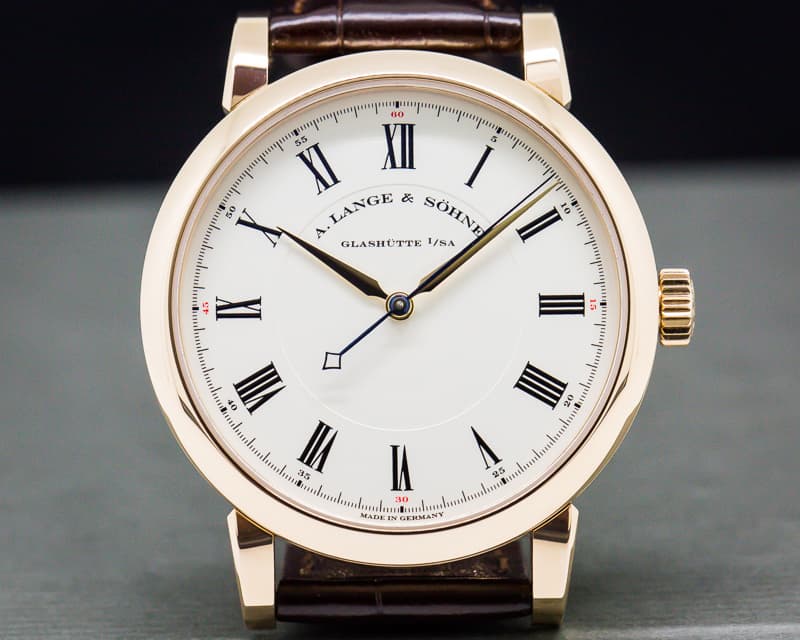 A. Lange and Sohne Richard Lange 18K Rose Gold 