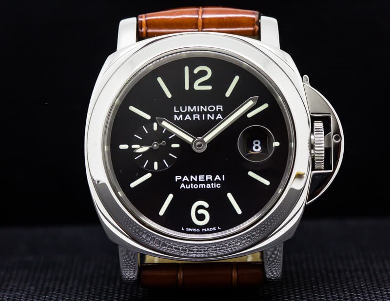Panerai Luminor Automatic SS Black Dial 44MM
