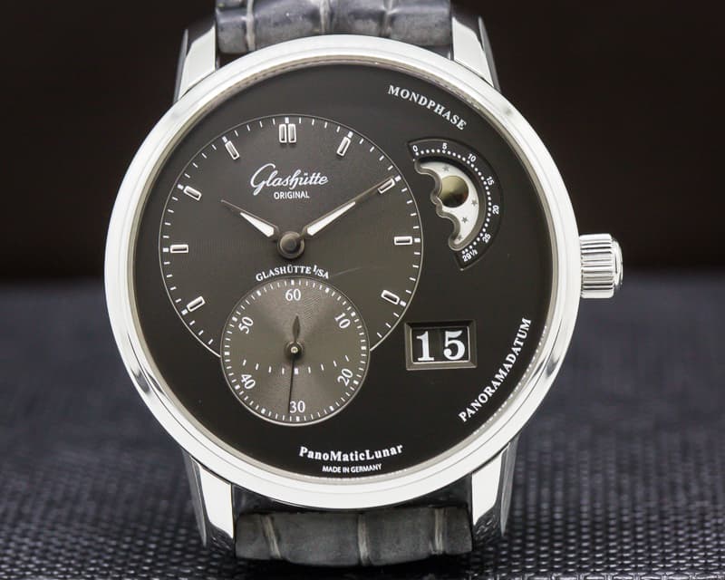 Glashutte Original PanoMatic Lunar SS Grey Dial