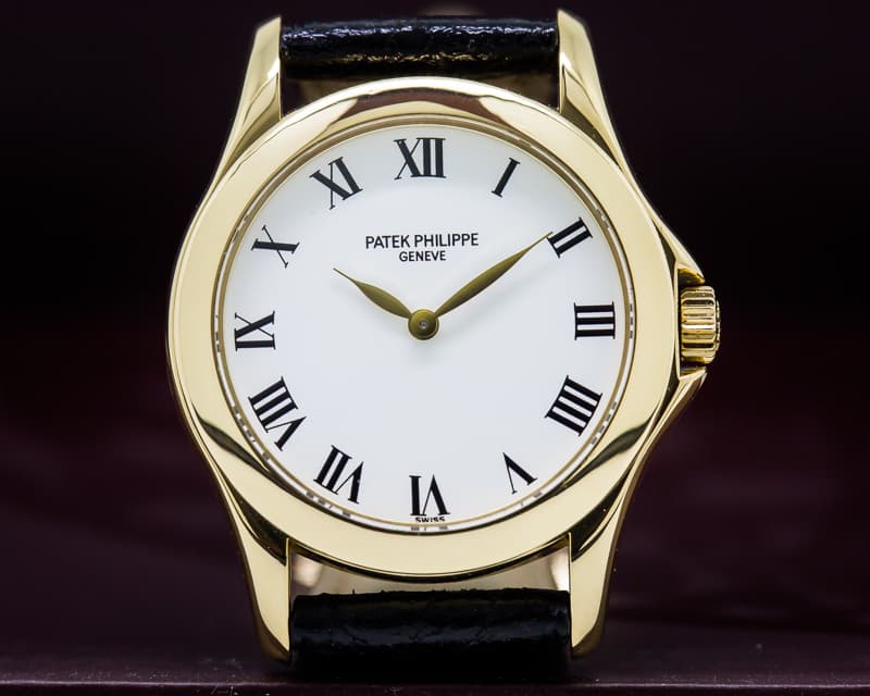 Patek Philippe Lady Calatrava Manual Wind 18K Yellow Gold