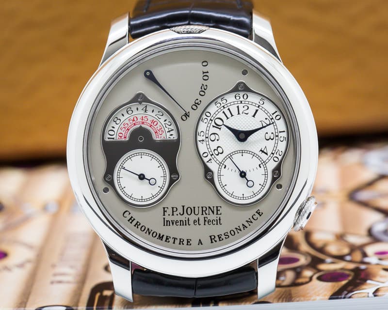 F. P. Journe Chronometre Resonance
Platinum / Silver Dial 40MM Deployant