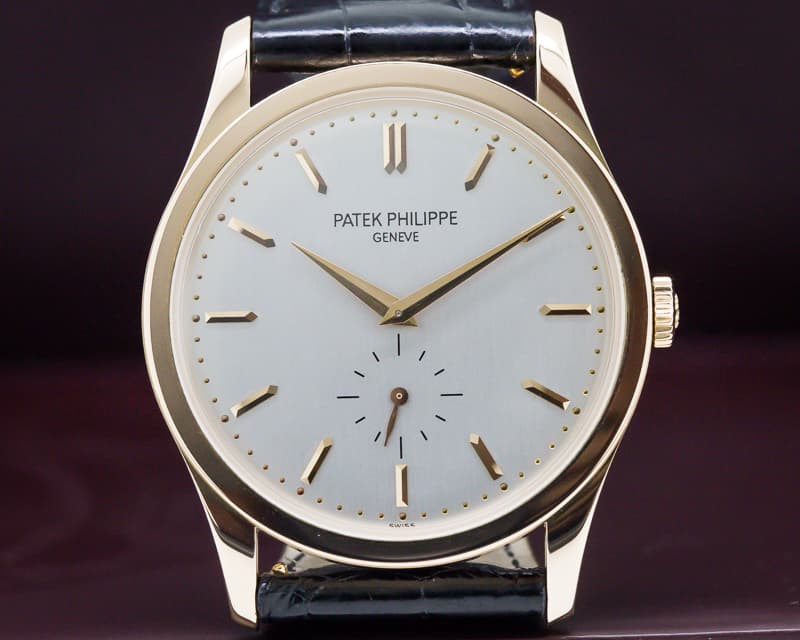Patek Philippe Calatrava Manual Wind 18K Rose Gold