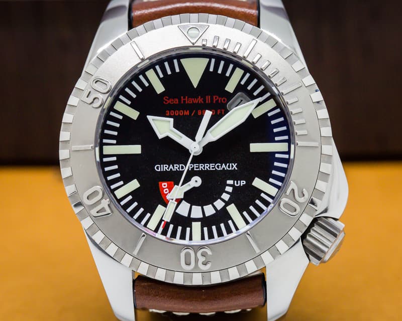 Girard Perregaux Sea Hawk II Pro Titanium / Leather