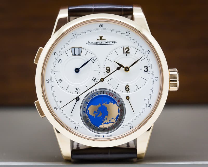 Jaeger LeCoultre Duometre Travel Time 18K Rose Gold UNWORN