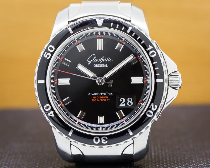 Glashutte Original Sport Evolution Panorama Date SS / SS