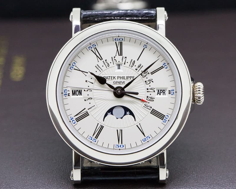Patek Philippe Retrograde Perpetual Calendar 18K White Gold