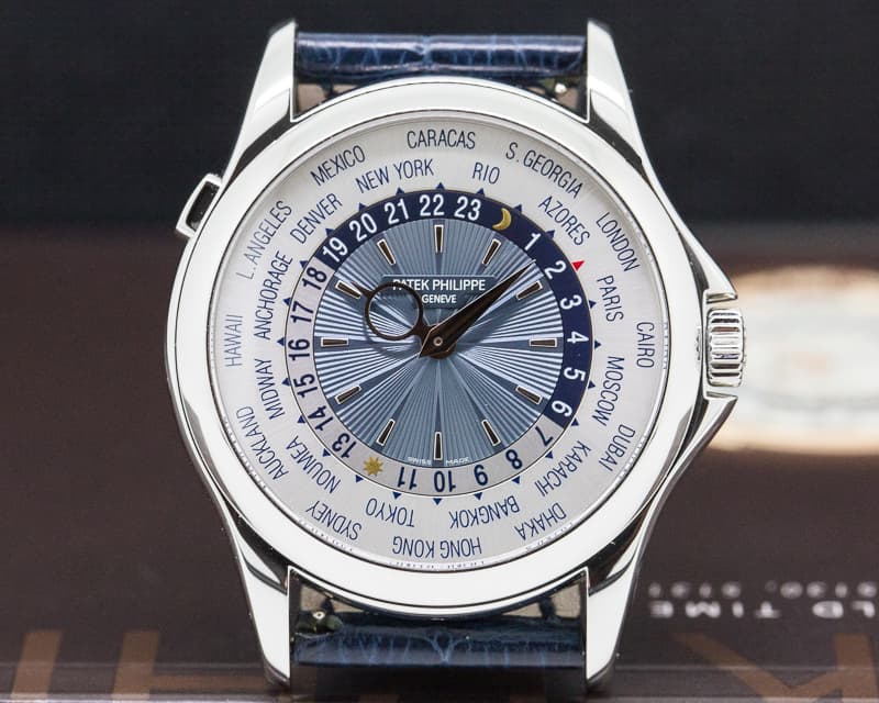 Patek Philippe 5130P World Time Platinum 
