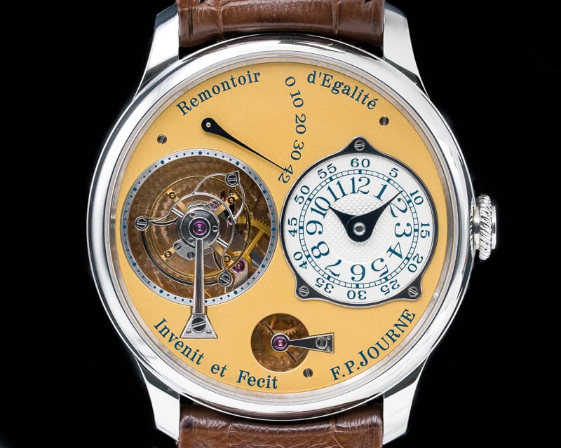 F. P. Journe Tourbillon Souverain STEEL 38MM LIMITED TO ONLY 38 PIECES 