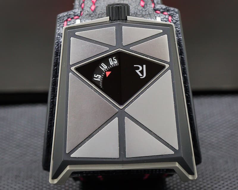 Romain Jerome  Spacecraft Linear Jumping Hours Retrograde Titanium / Steel 