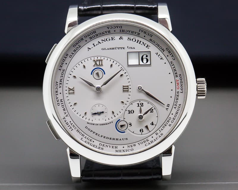 A. Lange and Sohne Lange 1 Time Zone Platinum 