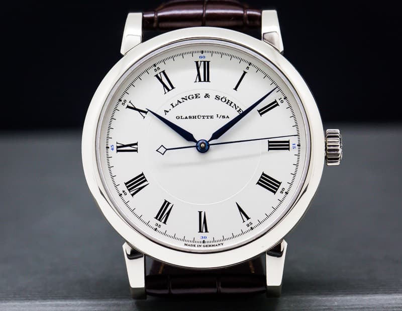 A. Lange and Sohne Richard Lange 18K White Gold Boutique Special Edition