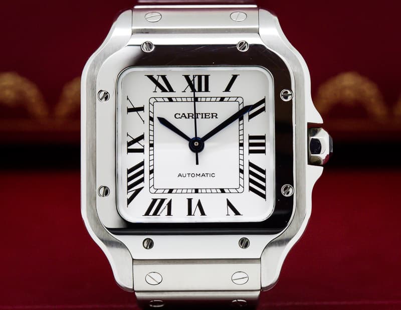 Cartier Santos Medium SS / SS Automatic NEW MODEL