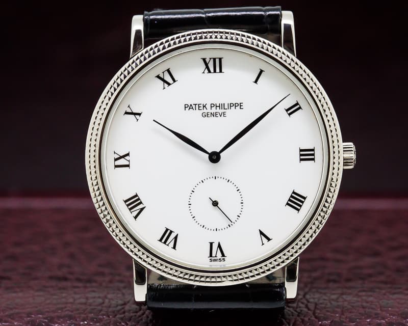 Patek Philippe Calatrava 18k White Gold  
