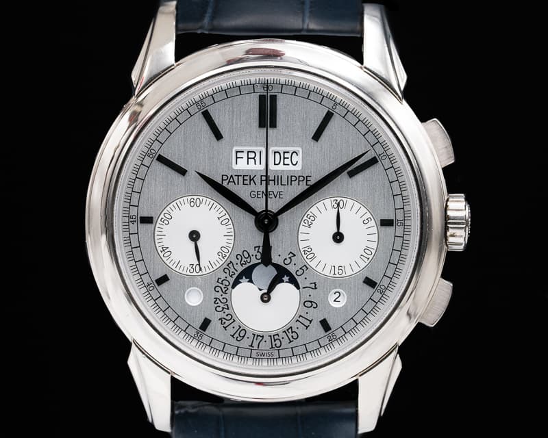 Patek Philippe Perpetual Calendar Chronograph 18K White Gold