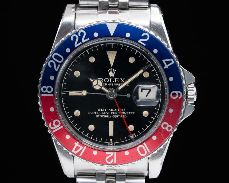 Rolex GMT Master Gilt Chapter Ring Exclamation GLOSSY + CLEAN