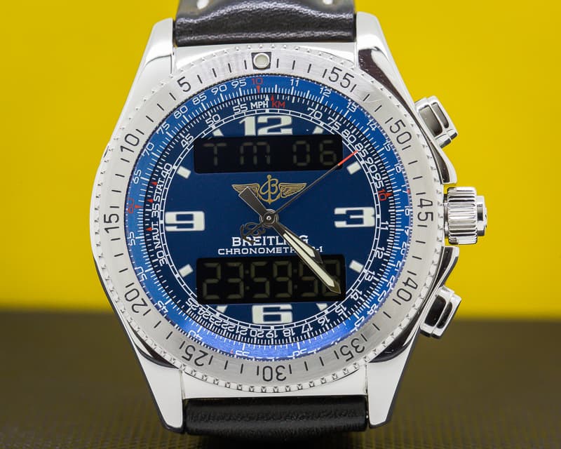Breitling B1 Blue Dial Steel 