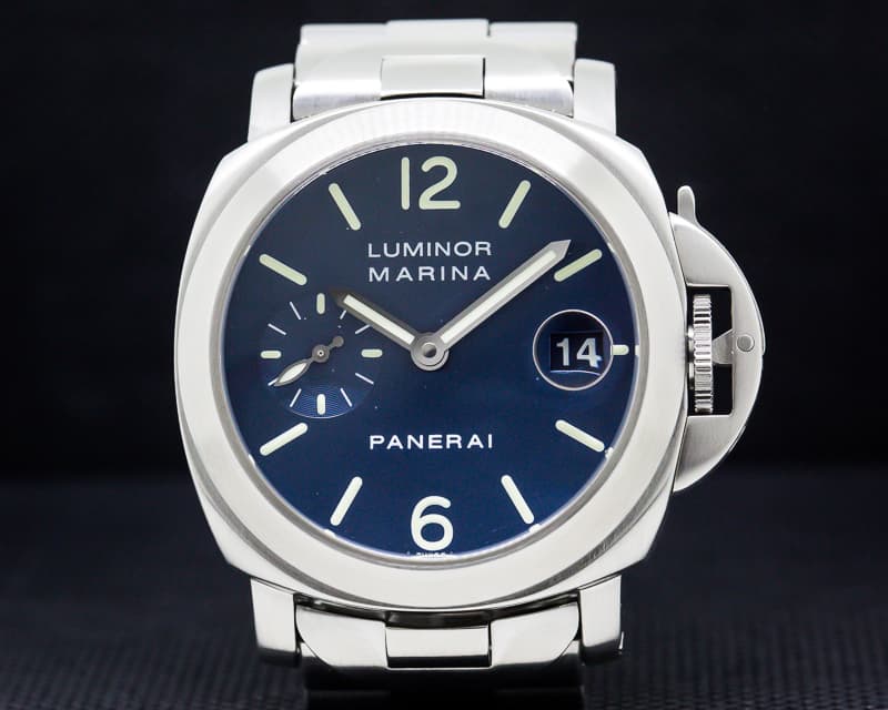 Panerai Luminor Marina Blue Dial SS / SS 40MM