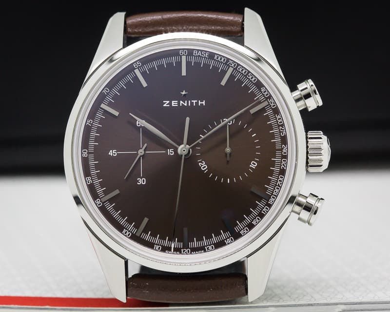 Zenith El Primero Chronomaster Heritage 146 Brown Dial 