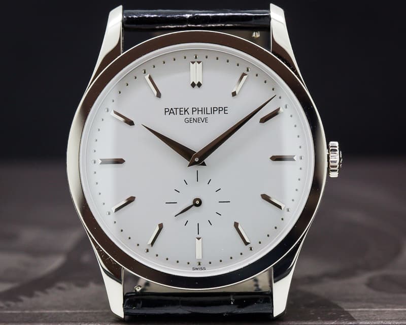 Patek Philippe Calatrava 18K White Gold Manual Wind