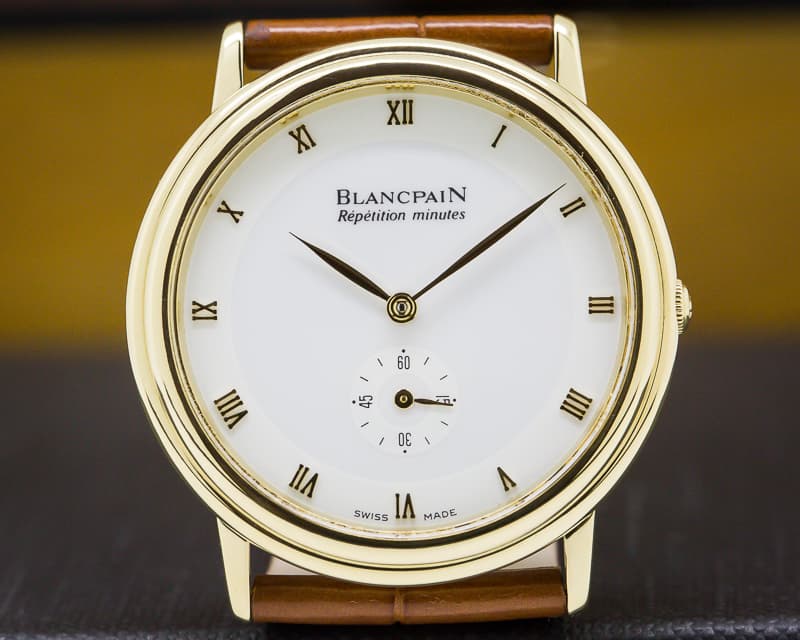 Blancpain Repetition Minutes Yellow Gold 34MM