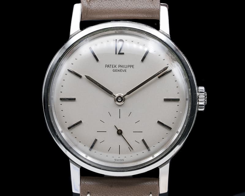 Patek Philippe 3417 Calatrava Anti Magnetic "Amagnetic" Stainless Steel Circa 1960s