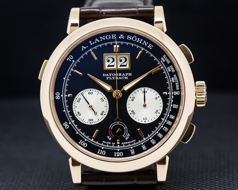 A. Lange and Sohne Datograph Up / Down 18k Rose Gold
