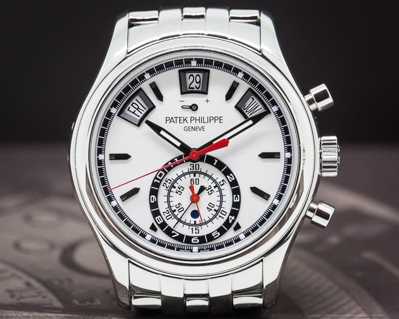 Patek Philippe Annual Calendar Chronograph SS / SS 