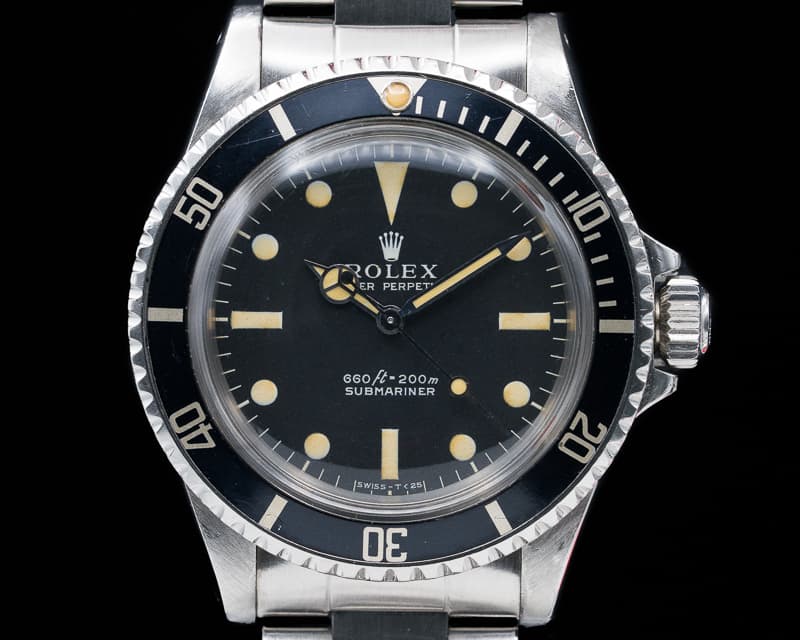 Rolex Vintage Serif Matte Dial Submariner GREAT PATINA 