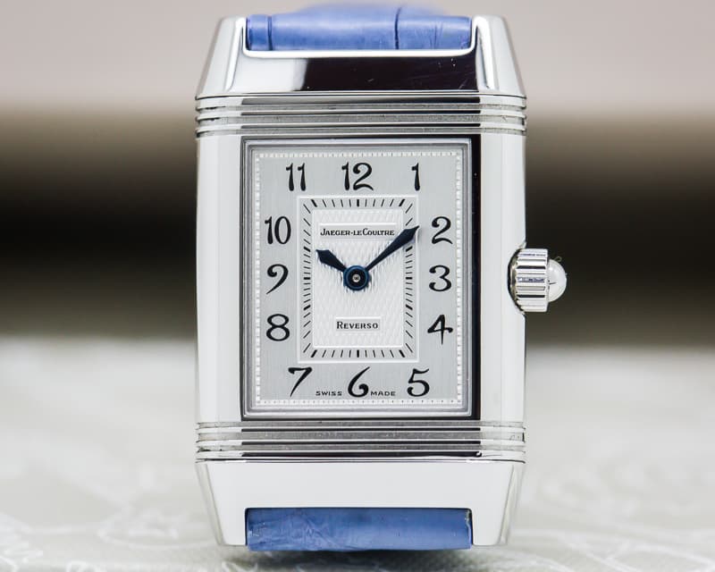 Jaeger LeCoultre Duetto Manual Wind stainless steel / Diamond MOP