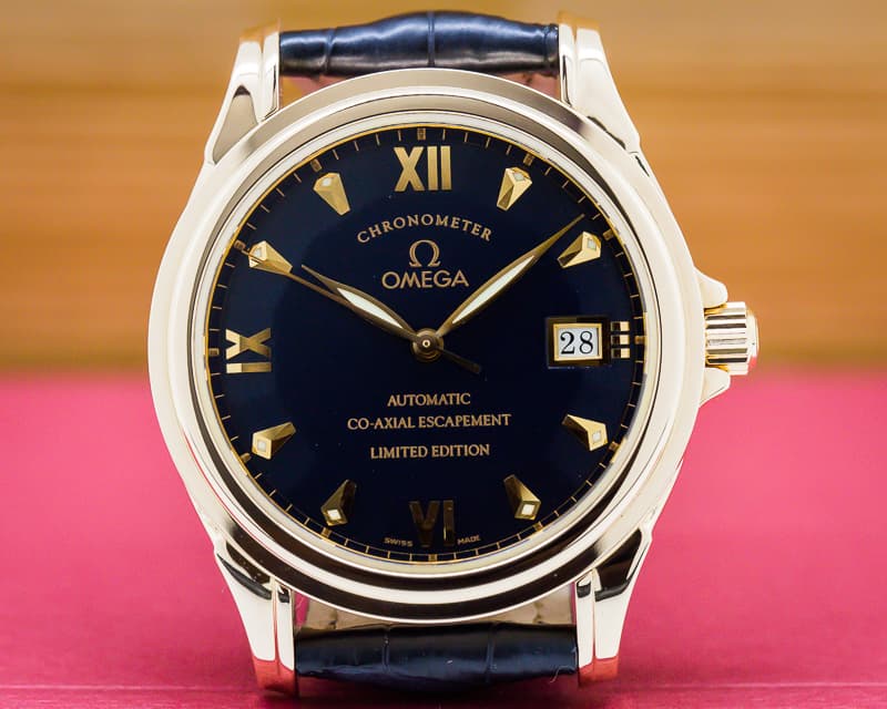 Omega De Ville Co Axial Rose Gold Limited 