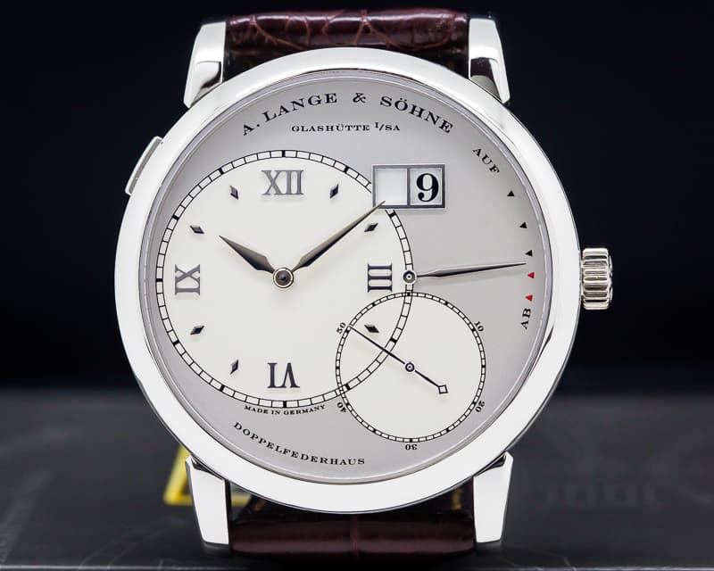 A. Lange and Sohne Grand Lange 1 Platinum
