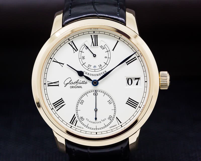 Glashutte Original Senator Chronometer 18K Rose Gold