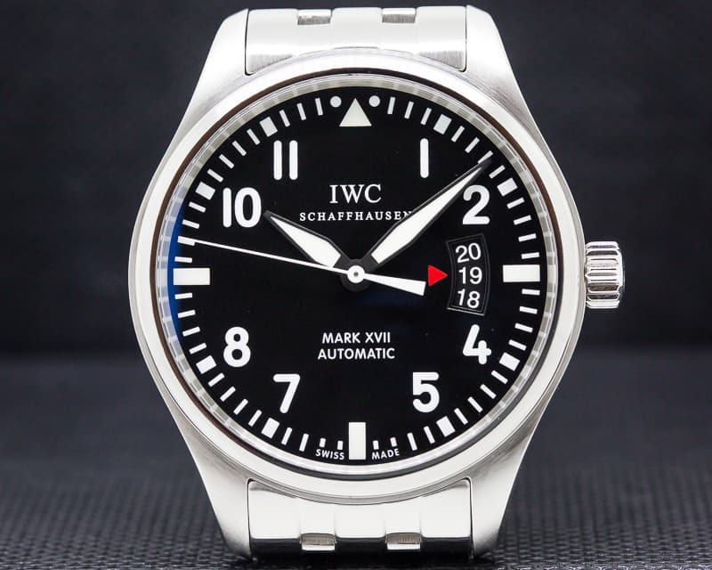 IWC Mark XVII Black Dial SS / SS 