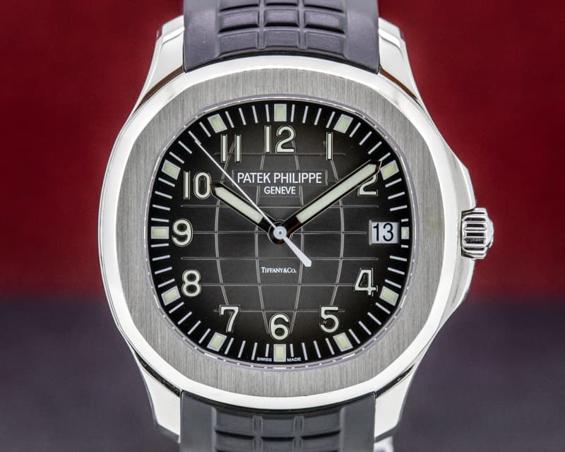 Patek Philippe Aquanaut TIFFANY & CO SS /  Rubber Strap FULL SET