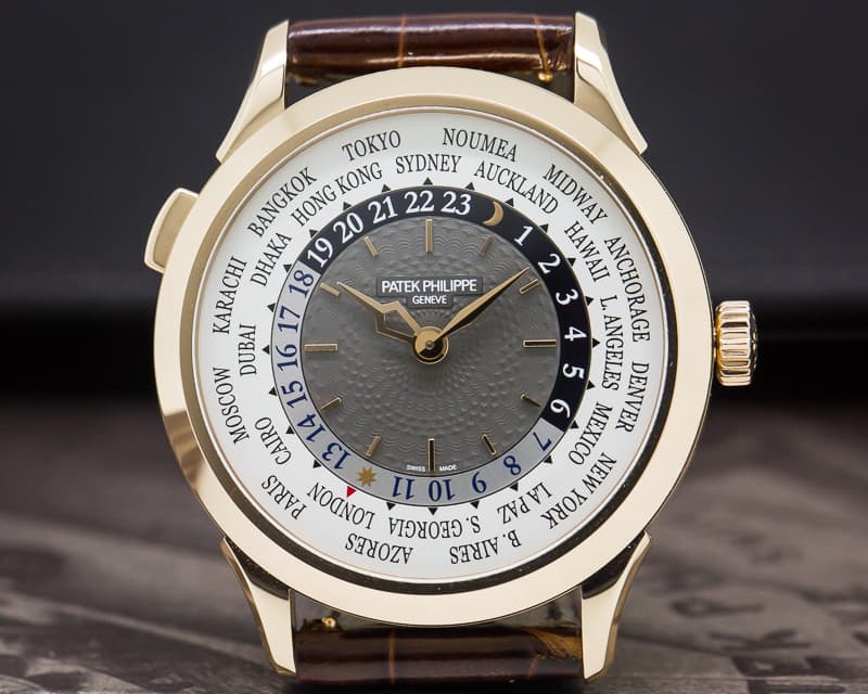 Patek Philippe World Time 18k Rose Gold 