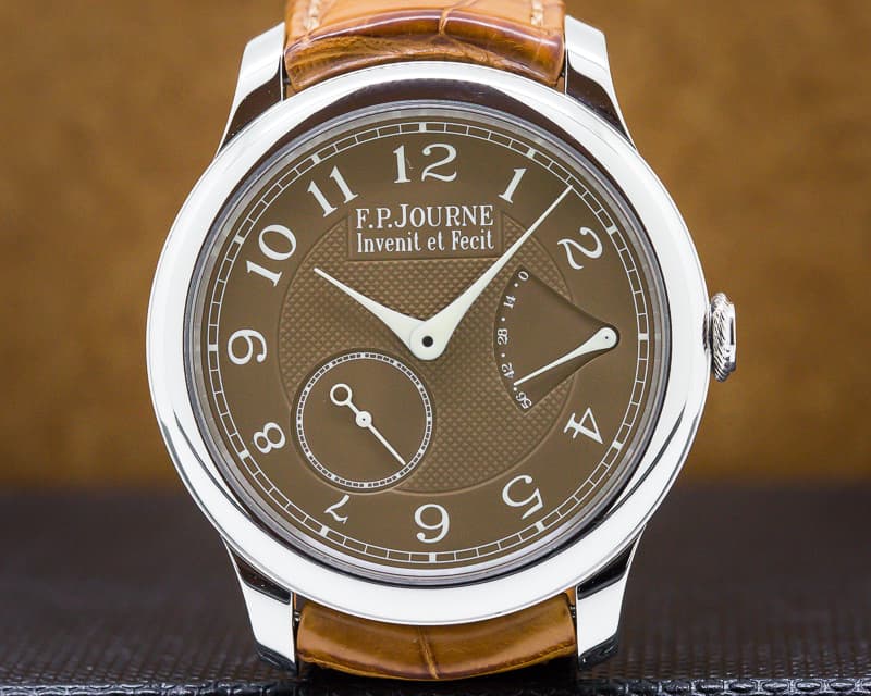 F. P. Journe Chronometre Souverain Havana Platinum 40MM 