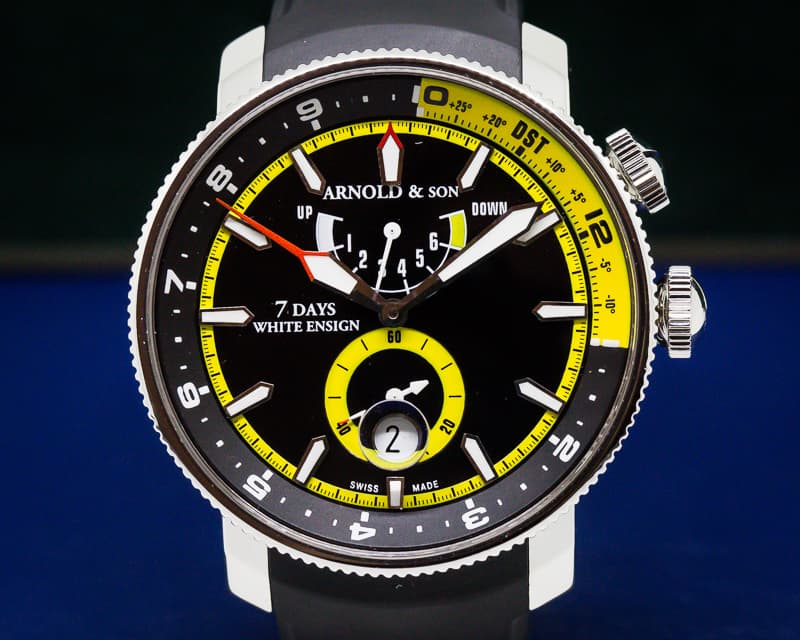 Arnold & Son White Ensign "Beacon" / Black Dial Limited to 100 Pieces