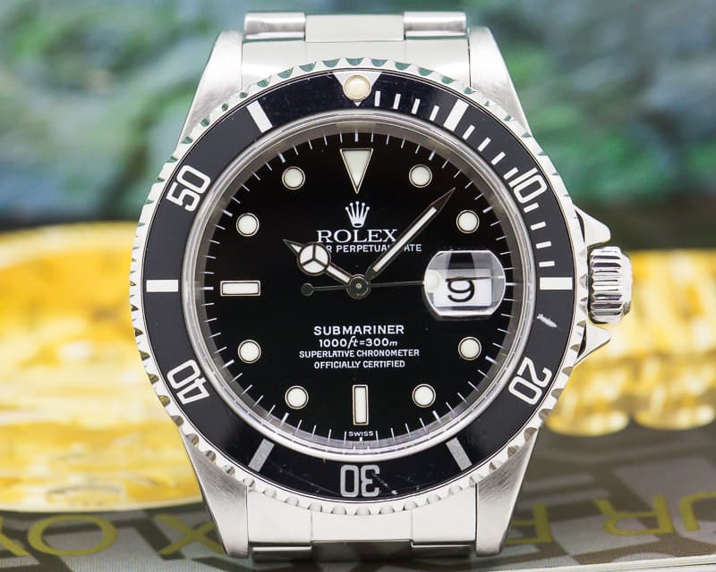 Rolex Submariner SS Black Dial 